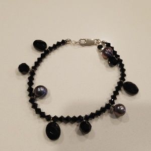 Black sparkle bracelet